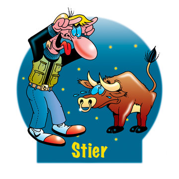 Lustige Sternzeichen: Stier