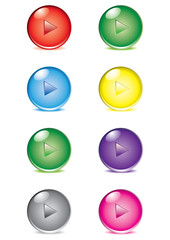 multicolor buttons