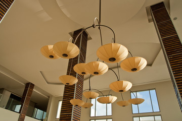 Modern Lamp Chandelier on Ceiling