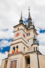 Fototapeta na wymiar St. Nicholas Church in Brasov