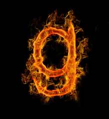 Fire Letter g