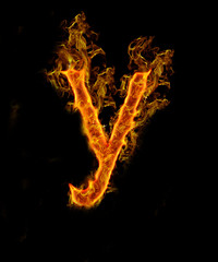 Fire Letter y