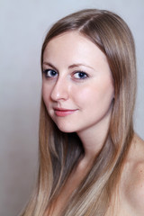 Naklejka premium Portrait of beautiful woman