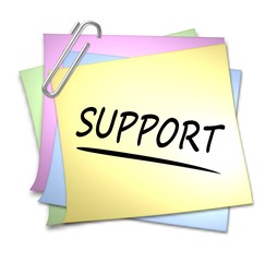 haftnotiz support