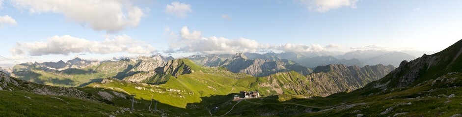 Panorama Allgäuer Alpen
