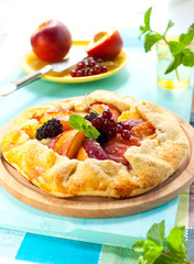 fruit galette