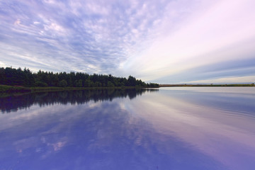 Evening at the lake