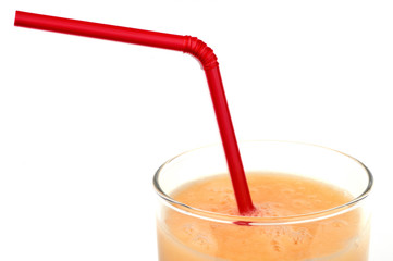 Milk-shake et paille