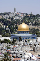 Temple mount in Jerusalem