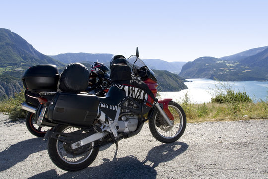 Fototapeta Motorradtour