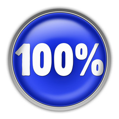 100 Prozent Button