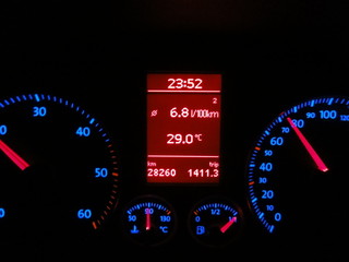 Compteur de voiture