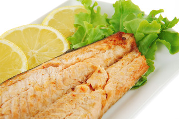 roast salmon fillet
