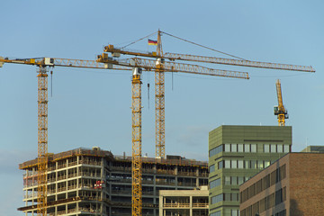 Baustelle in der Hafencity, Hamburg