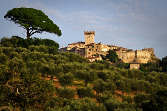 View of Capalbio, Toscana - Italy