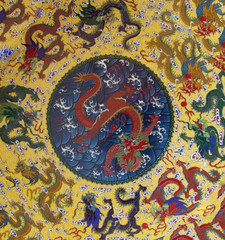Background made of Asian ornament