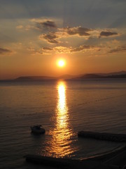 Sonnenuntergang in Kroatien