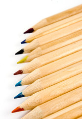 coloured pencils