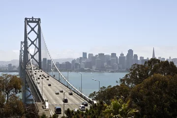 Fotobehang Bay Bridge Towards San Francisco © trekandphoto
