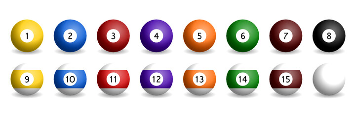 Billardkugeln Farben Billardkugeln Farben