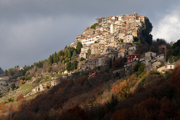Obraz premium Rocca Canterano, Lazio, Italy
