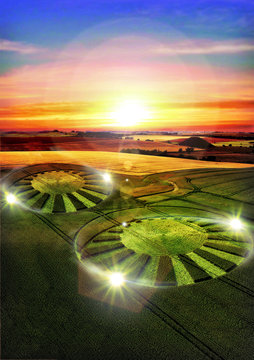 ufo crop circle