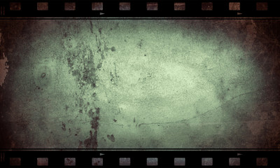 Obraz premium Grunge film frame with space for your text and image