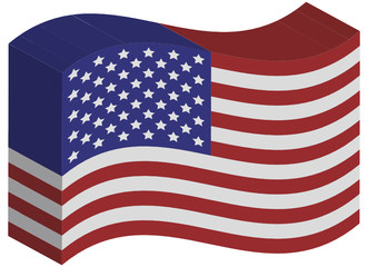 Flagge Vereinigte Staaten von Amerika (USA)