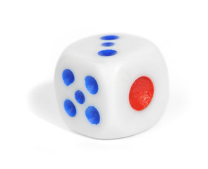 Dice isolated