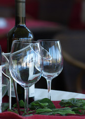 wine glasses