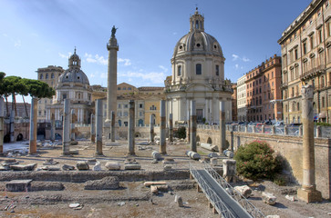 Naklejka premium Roma, Antichi Fori Imperiali