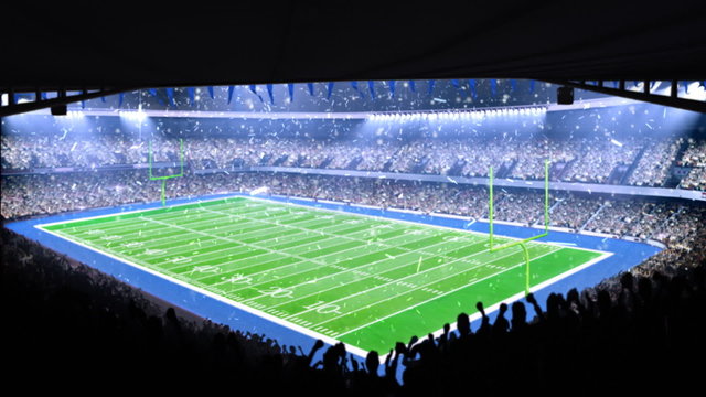 American football arena, stadium