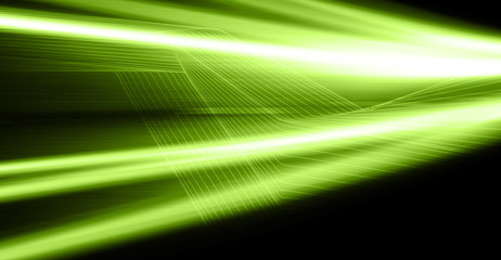 green futuristic background