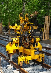 Gleisbau - Maschine