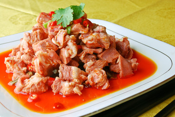 Peppery chicken