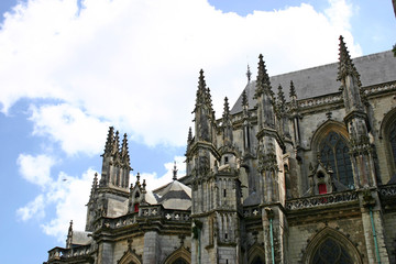 Fototapeta na wymiar Katedra Nantes