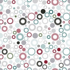 Seamless gear pattern
