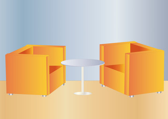 Fototapeta premium office lounge