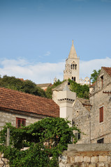 Buildings in Lastovo, Croatia