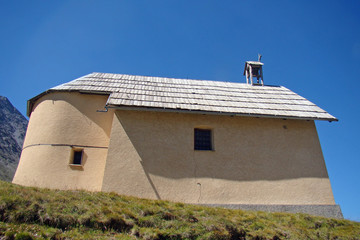 La chapelle de Clausis, dans le Queyras