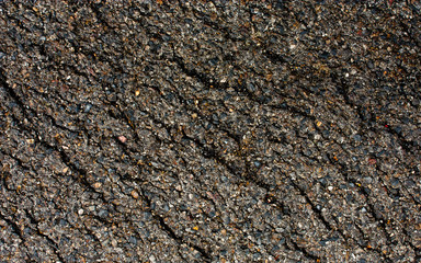 Cracked Wet Asphalt Texture