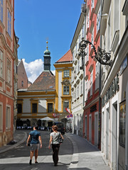 Obraz premium spaziergang in wien