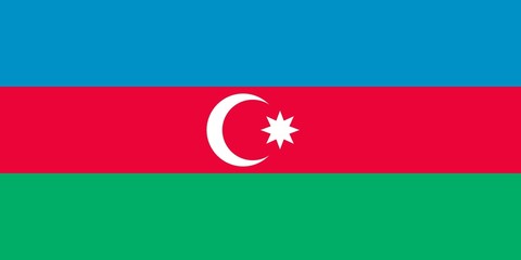 Drapeau de l'Azerbaïdjan