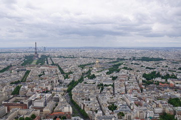 View from the Montparnasse Tower - Paris, France
