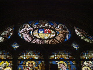 Obraz premium Iglesia gótica de San Eustache en Paris