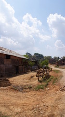 Burma village 2 - obrazy, fototapety, plakaty