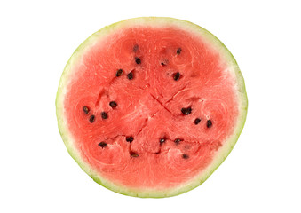 Watermelon slice isolated