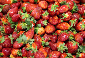 Erdbeeren Textur