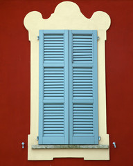 a typical italian closed window