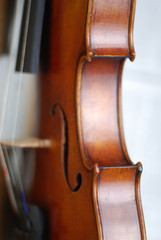 Violine Seitenform Korpus